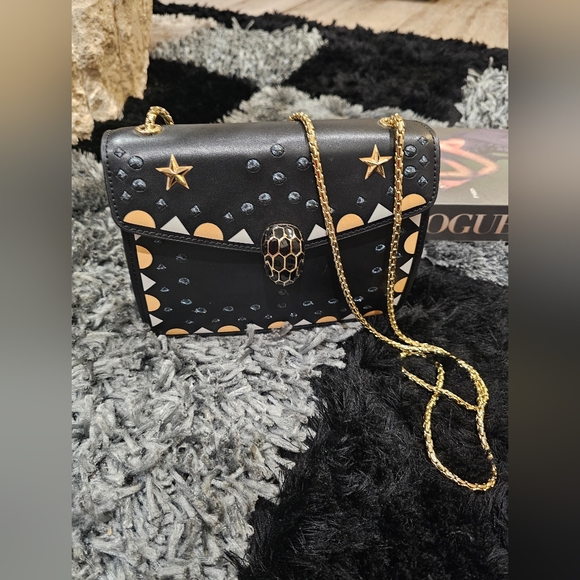 Rare Bvlgari serpenti forever leather bag - Picture 4 of 7